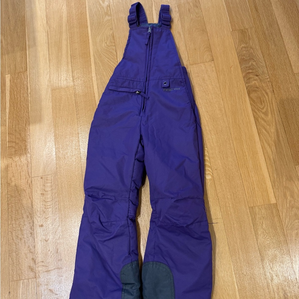 Arctix Lavender Snow Bib - size xs